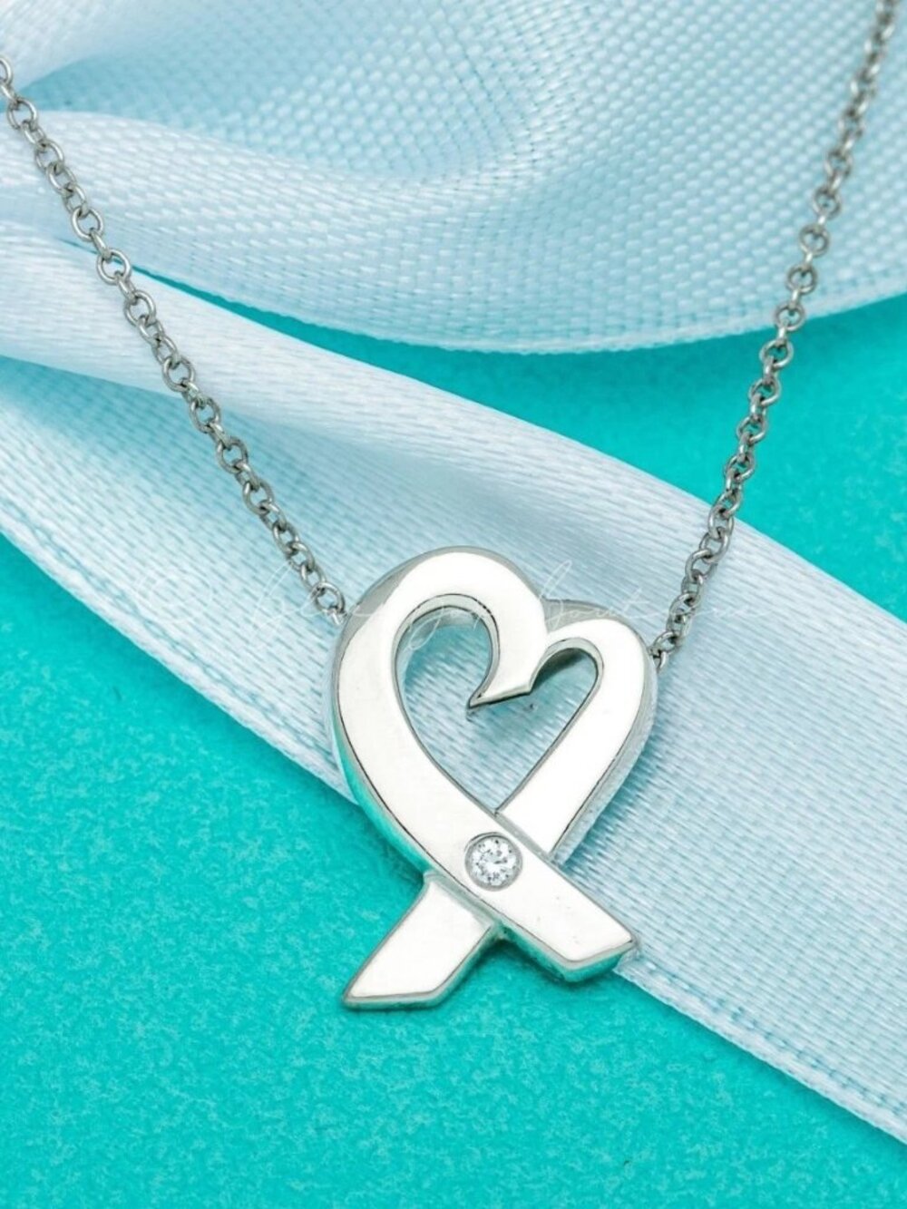 Tiffany & Co. Paloma Picasso Loving Heart Pendant with Diamond